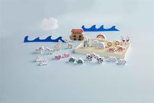 Load image into Gallery viewer, MUD PIE NOAH&#39;S ARK WOOD TOY SET