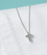 Load image into Gallery viewer, MUD PIE MY FIRST CROSS NECKLACE