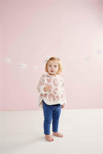 Load image into Gallery viewer, MUD PIE TODDLER CHENILLE LEOPARD PONCHO