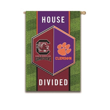 Load image into Gallery viewer, EVERGREEN HOUSE DIVIDED HOUSE FLAG