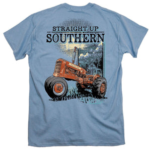 STRAIGHT UP SOUTHERN SUNSHINE TRACTOR SHORT SLEEVE T-SHIRT
