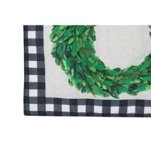 Load image into Gallery viewer, EVERGREEN BOXWOOD BUNNY GARDEN FLAG