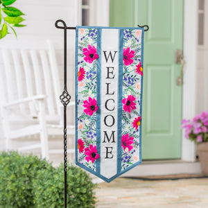 EVERGREEN WILDFLOWERS WELCOME EVERLASTING IMPRESSIONS TEXTILE DÉCOR