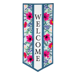 EVERGREEN WILDFLOWERS WELCOME EVERLASTING IMPRESSIONS TEXTILE DÉCOR