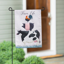 Load image into Gallery viewer, EVERGREEN FARM LIFE GARDEN STRIE FLAG