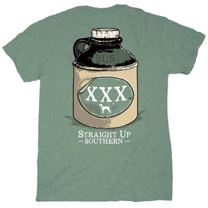 STRAIGHT UP SOUTHERN MOONSHINE CANISTER SHORT SLEEVE T-SHIRT