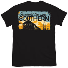 Load image into Gallery viewer, STRAIGHT UP SOUTHERN SUNSET BARN SHORT SLEEVE T-SHIRT