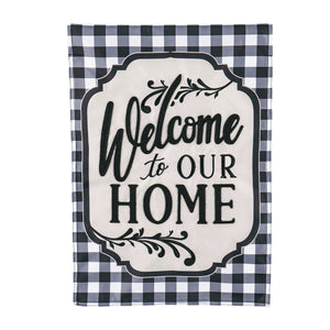 Evergreen Classic Welcome Home House Flag