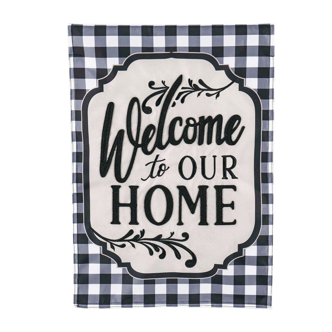 Evergreen Classic Welcome Home House Flag