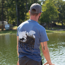 Load image into Gallery viewer, Straight Up Southern Duck Hunter and Dog T-shirt