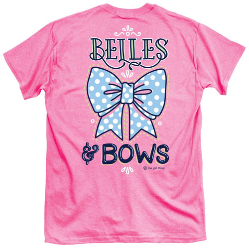 Its A Girl Thing Bows & Belles Youth Short Sleeve T-shirt