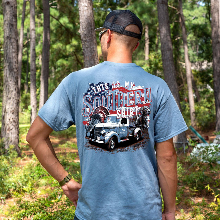 Straight Up Southern - Southern Shirt Stone Blue