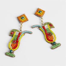 Load image into Gallery viewer, COCO &amp; CARMEN BEADED EARRINGS - COCKTAIL