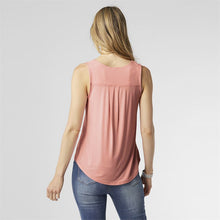 Load image into Gallery viewer, COCO &amp; CARMEN ERIN PLEAT BACK TANK - PINK