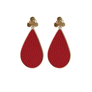 MICHELLE MCDOWELL MIAMI EARRINGS RED