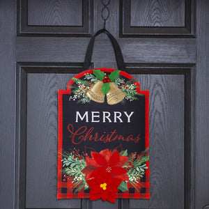 EVERGREEN CHRISTMAS JOY DOOR DÉCOR