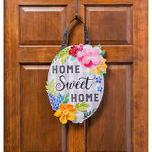 Load image into Gallery viewer, Evergreen Home Sweet Home Plaid Door Décor