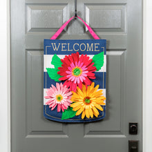 Load image into Gallery viewer, Evergreen Gerbera Welcome Door Decor
