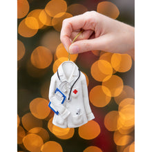 Load image into Gallery viewer, EVERGREEN POLYRESIN ORNAMENT DOCTORS COAT