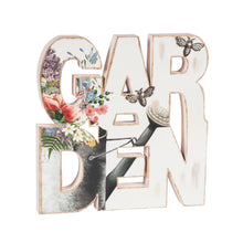 Load image into Gallery viewer, Evergreen Wood Tabletop Spring Garden Decorations