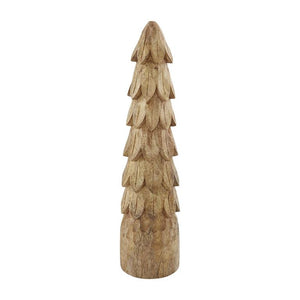 MUD PIE CARVED WOOD TREE SITTER