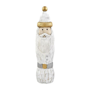 MUD PIE PAULOWNIA WOOD SANTA WOOD SITTER