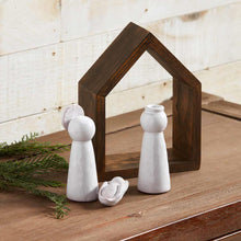 Load image into Gallery viewer, MUD PIE GLAZED TERRACOTTA NATIVITY SET