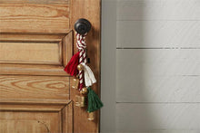 Load image into Gallery viewer, MUD PIE GOLD TASSEL BELL DOOR HANGER