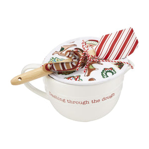 MUD PIE HOLIDAY MIXING BOWL SET