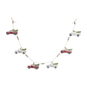 MUD PIE TREE TRUCK GARLAND