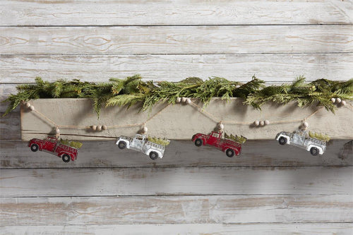 MUD PIE TREE TRUCK GARLAND