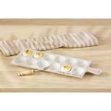 Load image into Gallery viewer, MUD PIE FARM DEVILED EGG TRAY SET