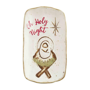 MUD PIE HOLY NIGHT EVERYTHING TRAY