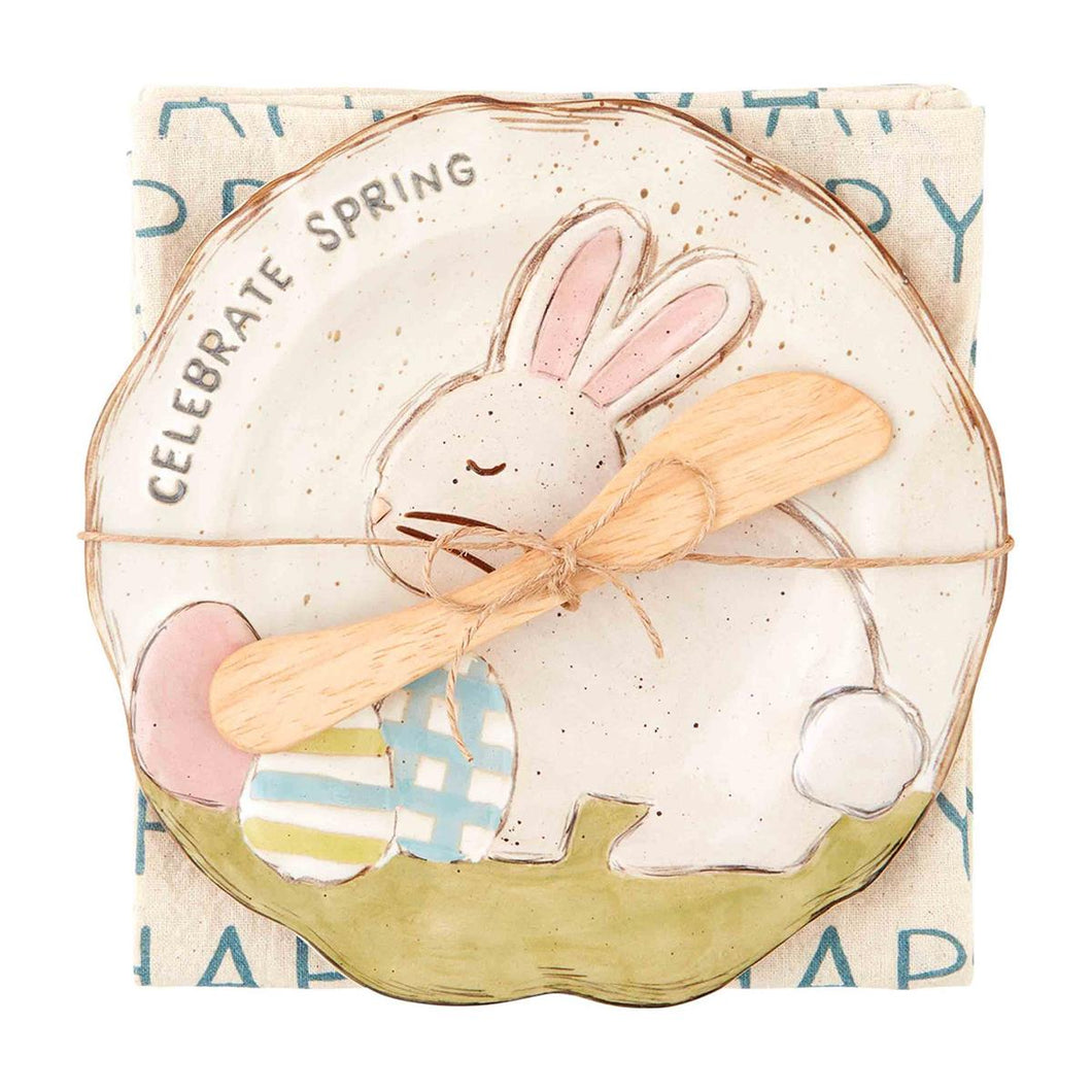 MUD PIE HAPPY EASTER APPETIZER SET