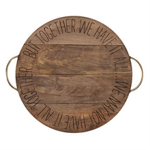 Load image into Gallery viewer, Mud Pie Together Sentiment Lazy Susan