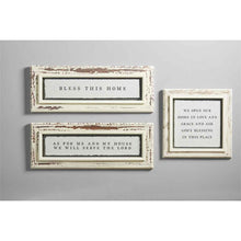 Load image into Gallery viewer, MUD PIE GOD&#39;S BLESSING FRAMED PLAQUE