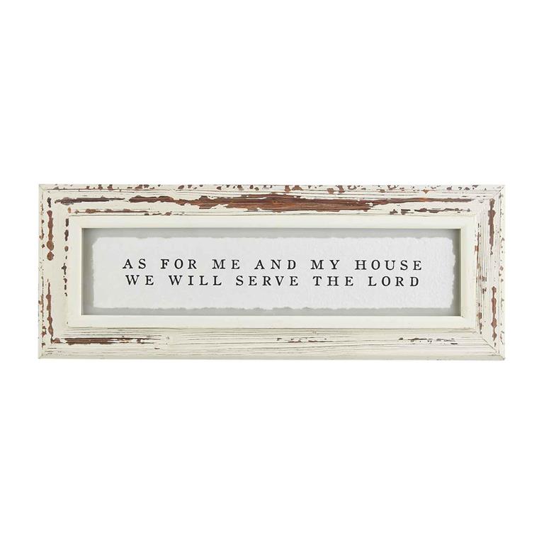 MUD PIE GOD'S BLESSING FRAMED PLAQUE