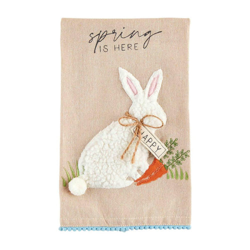 MUD PIE SPRING IS HERE EASTER TOWELS