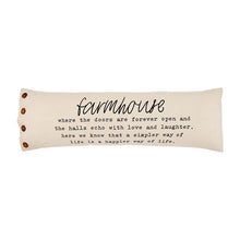 Load image into Gallery viewer, Mud Pie Farmhouse Definition Pillow
