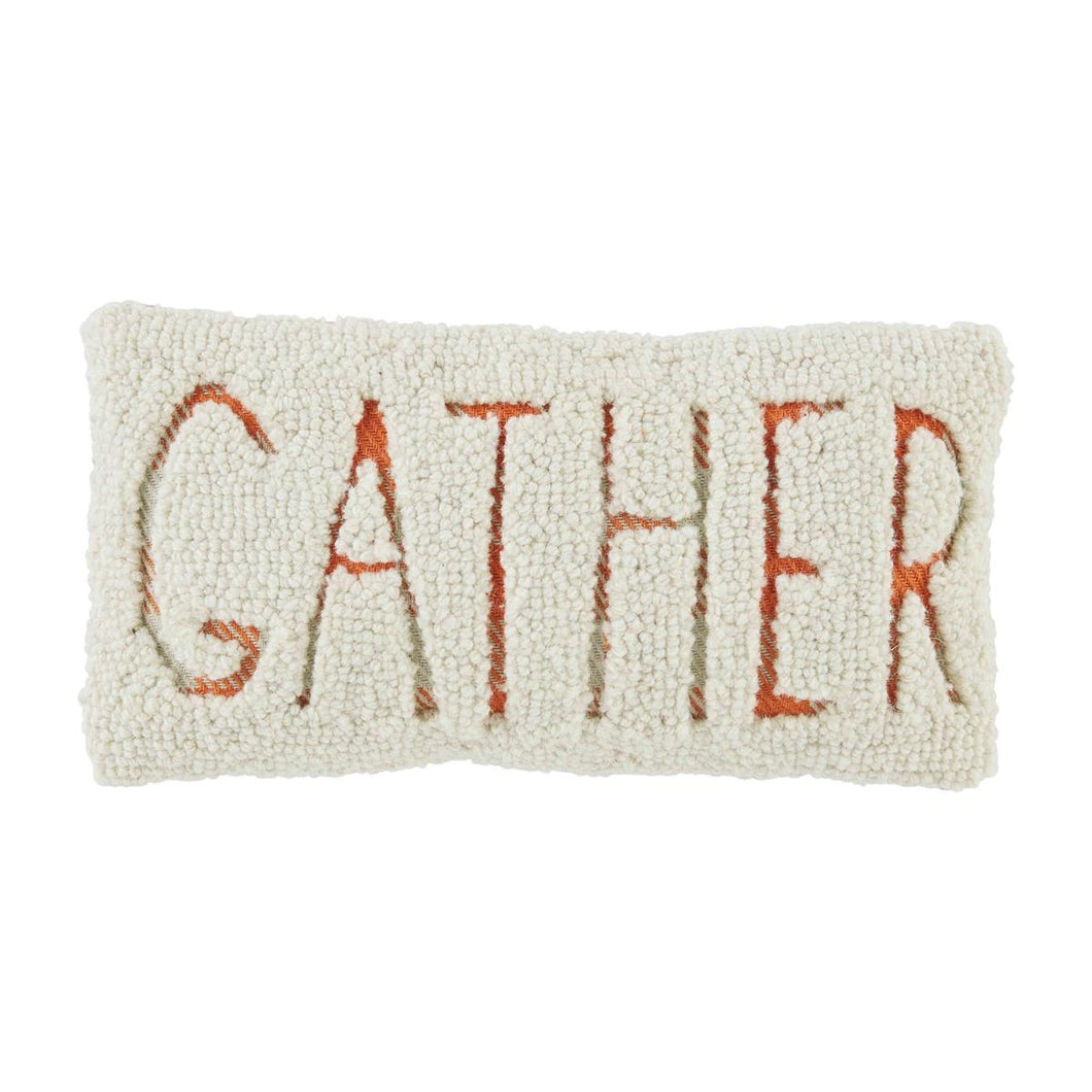 MUD PIE GATHER SMALL HOOK PILLOW