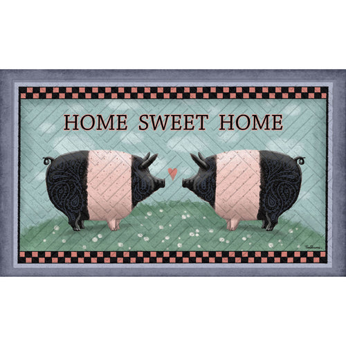 EVERGREEN MINI CANVAS WITH PLAID RIBBON HOLIDAY ANIMALS 8X8 CANVAS –  Prosperity Home, a Division of Prosperity Drug Co.