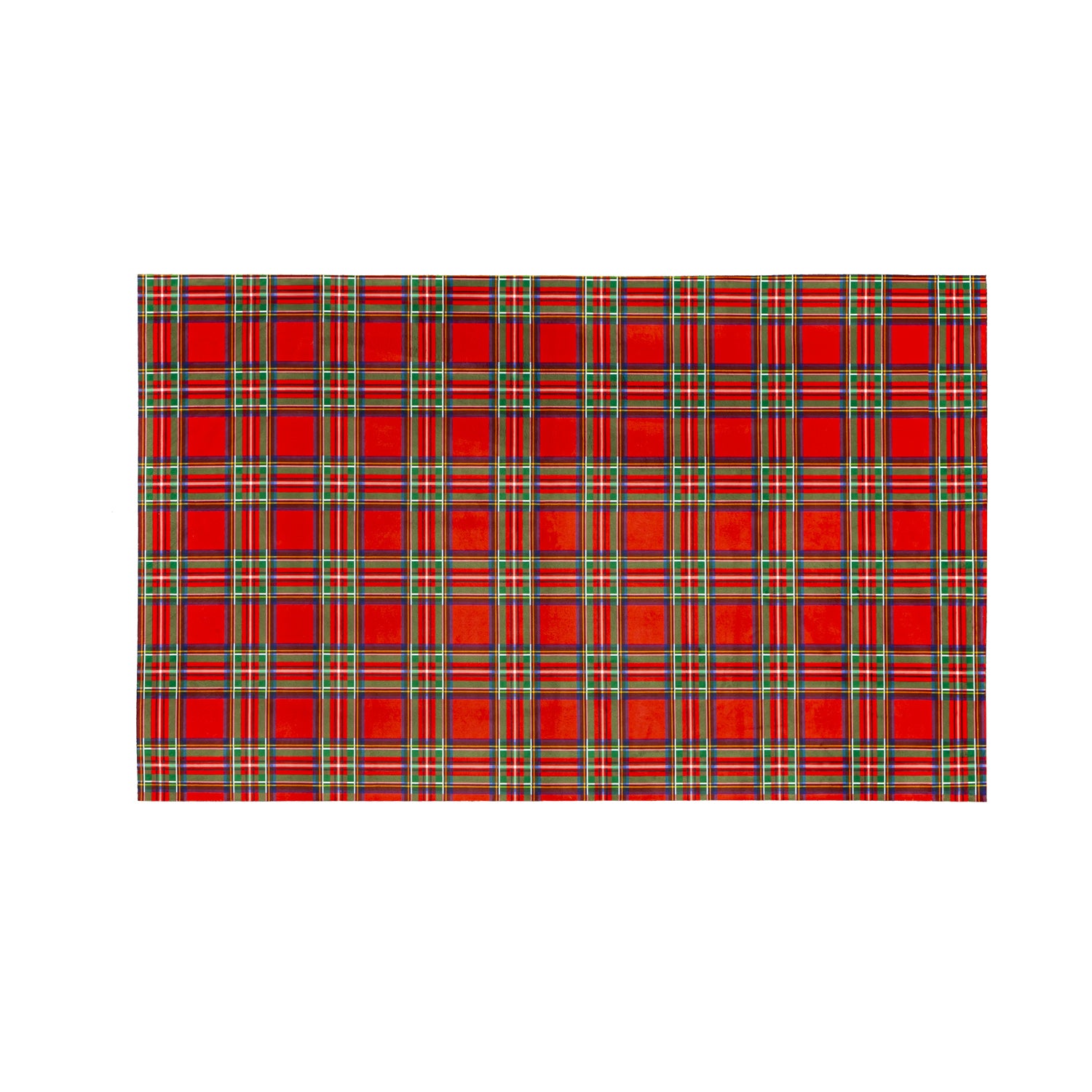 Apache Mills Winter Wonderland Red Plaid 24 in. x 36 in. Holiday Layering  Mat 60115310324x36 - The Home Depot