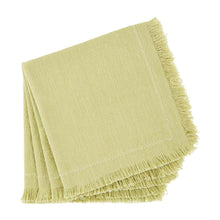 Load image into Gallery viewer, MUD PIE GREEN SPRING CLOTH NAPKINS