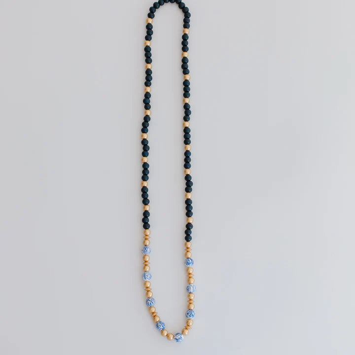 MICHELLE MCDOWELL NECKLACE RONAN NAVY