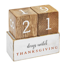 Load image into Gallery viewer, MUD PIE MULTI-HOLIDAY COUNTDOWN BLOCK SET
