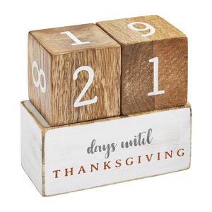 MUD PIE MULTI-HOLIDAY COUNTDOWN BLOCK SET