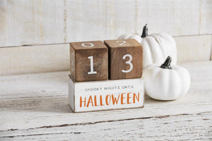 MUD PIE MULTI-HOLIDAY COUNTDOWN BLOCK SET