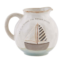 Load image into Gallery viewer, Mud Pie Sailboat Pitcher