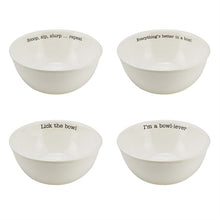 Load image into Gallery viewer, Mud Pie Table For 4 Bowl Set