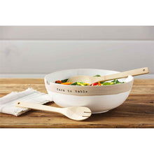 Load image into Gallery viewer, MUD PIE FARM TO TABLE SALAD BOWL SET